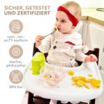 Babarta Hochstuhltisch für Stokke Tripp Trapp – Glatte Saugfläche, BPA-frei – Bild 5