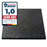 Floordirekt Premium Antivibrationsmatte 60x60cm – Schwingungsdämpfer Made in Germany