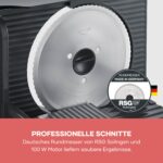 SEVERIN Allesschneider AS 9595 – Elektrische Brotschneidemaschine mit stufenloser Schnittführung – Bild 5