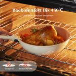 Redchef 16-teiliges Kochgeschirrset mit Antihaft-Keramik & abnehmbaren Griffen – Stapelbar – Bild 4