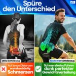 Nextcover® Fahrradsattel Überzug CoverPro mit Memory-Foam 4.0 – Ergonomisches Gel Sattelbezug – Bild 5