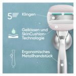 Gillette Venus Pro Comfortglide Sensitive – 10 Rasierklingen für Damen mit Aloe Vera – Bild 4
