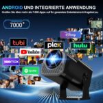 Nonete NT30 Mini Beamer 4K – tragbarer Projektor mit WiFi 6 & Bluetooth 5.2 – Bild 2