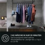 AEG Waschmaschine 8 kg Serie 6000 mit ProSense – Intelligente Mengenautomatik & Inverter-Motor – Bild 9