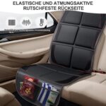 Gimars XL Kindersitzunterlage Auto, 2er-Pack – ISOFIX-geeignet Autositzschoner mit 600D Oxford – Bild 7
