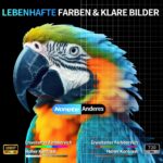 Nonete NT30 Mini Beamer 4K – tragbarer Projektor mit WiFi 6 & Bluetooth 5.2 – Bild 4