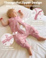 FIEMOL Schlafsack mit Füssen 0,5 Tog – 100% Baumwolle für Babys 3-4 Jahre – Bild 7