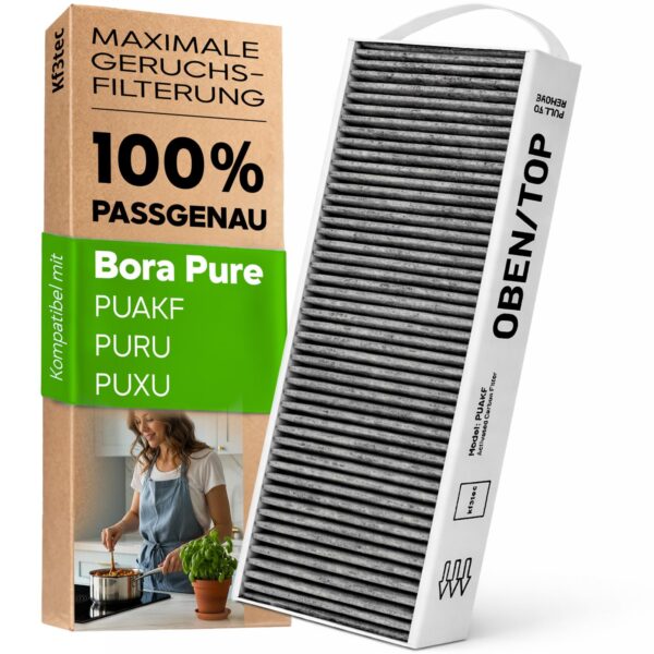 Aktivkohlefilter PUAKF für Bora Pure – Geruchsneutralisierung & Frischluftsystem