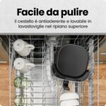 Chefman Heissluftfritteuse 3,75L mit Hi-Fry-Technologie – Kompakte Luftfritteuse mit Touch-Steuerung – Bild 7