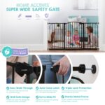 Regalo Safety Super Wide Schutzgitter 75-150cm – Druckmonage für Babys, Kleinkinder & Haustiere – Bild 4