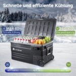 AAOBOSI 74L Kompressor Kühlbox – Mobile Kühlung mit APP-Steuerung für Auto & Camping – Bild 4