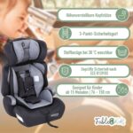 FableKids Autokindersitz 15 M.–150 cm mit 3-Punkt-Sicherheitsgurt – ECE R129/03 zertifiziert – Bild 2