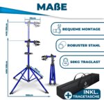 KESSER Fahrradmontageständer Profi 50 kg – 360° drehbar mit Werkzeugablage für E-Bike & Mountainbike – Bild 8