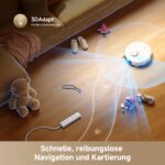 dreame L40 Ultra A Saugroboter mit Wischfunktion – 24.000 Pa Saugkraft & Selbstreinigung – Bild 9