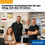 Exquisit Vollraumkühlschrank 127 l – Energieklasse E, leiser Betrieb 39 dB für Haushalt & Büro – Bild 9