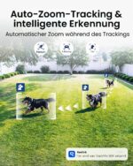 Reolink TrackMix WiFi 4K PTZ Überwachungskamera – Auto-Tracking mit Dual-Objektiv & Farbnachtsicht – Bild 4