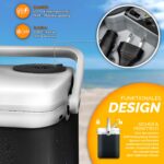 tillvex Kühlbox 32L elektrisch – Kühl- & Wärmefunktion für Auto, Camping & Urlaub – Bild 4