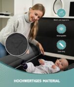 RAWVEL Aufblasbarer Rausfallschutz 180 cm – Sicherer Bettschutz für Zuhause & Reisen – Bild 5