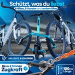 NEXTCOVER FoldOne 100cm Faltschloss – SteelSecure Technologie für maximale Fahrradsicherheit – Bild 5