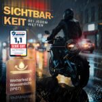 Binego® 4er Set LED Blinker Motorrad mit Lauflicht – E-Geprüft & StVZO konform – Bild 4