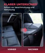 HerzensKind Kindersitzunterlage S (2er-Pack) – Premium Autositzschutz mit Seitenschutz – Bild 4