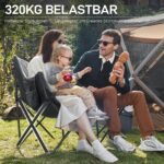EVER ADVANCED Campingsofa 124cm für 2 Personen – 320kg belastbar mit 6cm Polsterung – Bild 7