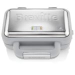Breville DuraCeramic Waffeleisen VST072X – Antihaftbeschichtung & tiefe Platten