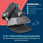 Trunki BoostApak 2-in-1 Kindersitz & Rucksack – i-Size Sitzerhöhung mit 8L Stauraum – Bild 7