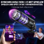 Honeyexp KI-Masturbator mit 7 Teleskop- & Rotationsmodi – APP-gesteuert für Männer – Bild 5