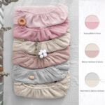 lulumoon 2er Set Spannbettlaken 60x120 & 70x140 cm – Musselin-Baumwolle für Babybett – Bild 7