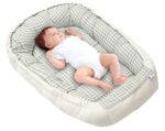 Medi Partners Babynest 100x60 cm – Kuschliges Neugeborenen-Nestchen aus Bio-Baumwolle