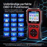 KONNWEI OBD2 Diagnosegerät – Universales Fehlerauslesegerät für alle OBDII Fahrzeuge – Bild 2