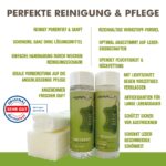 KERALUX Lederpflegeset P für pigmentiertes Glattleder – 4-teilig mit Imprägnierung – Bild 10