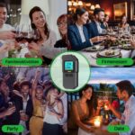 Dusefogo Alkoholtester mit LCD-Display – Professionelles Promillemessgerät mit 20 Mundstücken – Bild 7
