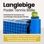 Palbea PRO Padel – FIP-zertifizierte Padelbälle mit HV-Filz für Turniere & Training – Bild 6