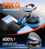 Coolpow MagSafe Autohalterung mit Vakuum-Saugnapf – Magnetische Handyhalterung für iPhone 17/16 – Bild 2