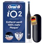 Oral-B iO Series 2 Elektrische Zahnbürste Blau – Sanfte Reinigung mit 3 Modi