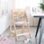 roba Sit Up III Treppenhochstuhl – Mitwachsender Holz-Hochstuhl ab 6 Monaten bis 50 kg – Bild 2