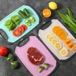 Schneidebrett Set 3-teilig aus Weizenstroh – BPA-frei & spülmaschinenfest für die Küche – Bild 2