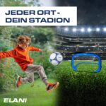 ELANI Fussballtor Kinder 2er Set – Pop-Up Klapptor für Garten & Indoor – Bild 9
