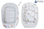 Medi Partners Babynest 100x60cm – 5-teiliges Kuschelnest aus Bio-Baumwolle für Neugeborene – Bild 5