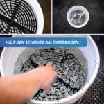 detailmate Black & White Wascheimer Set 20L – Professionelle Autowäsche mit GritGuard System – Bild 5