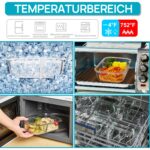Vtopmart 5er Set Glas-Frischhaltedosen 975ml – Meal Prep Behälter mit 2 Fächern – Bild 7