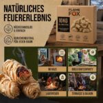Flame Fox Anzündwolle 10kg – Öko-Holzwolle mit Wachs für Kamin & Grill – Bild 4