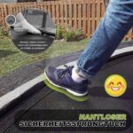 Devoko Gartentrampolin mit Sicherheitsnetz & GS-Zertifikat – Kindertrampolin für sicheren Sprungspass – Bild 3