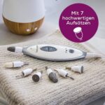 Beurer MP 41 Maniküre-/Pediküre Set – Elektrischer Nagelfräser mit 7 Aufsätzen – Bild 2