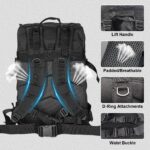 HEMSO 45L Militär Rucksack – Wasserdichter Taktischer Backpack für Outdoor & Wandern – Bild 4