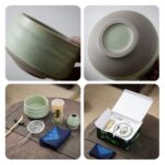 TEANAGOO Matcha Set 7-teilig – Authentische Tee-Zeremonie mit Bambusbesen & Keramikschale – Bild 4