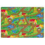 Pergamon Spielteppich beidseitig mit Strassenmotiven – Kinder Teppich für Kinderzimmer – Bild 5