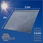 your GEAR Capri Sun Blocker – winddurchlässige Markisenwand mit UV-Schutz für Wohnmobile – Bild 2